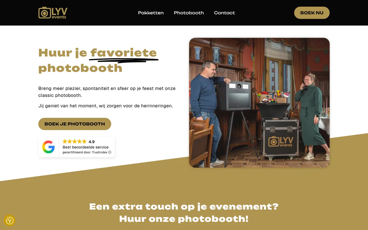 Website van LYV-events